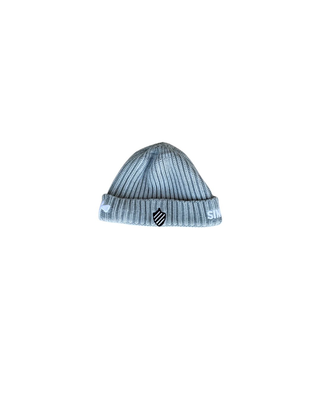 Pewter Grey FBN Knit Logo Toboggan