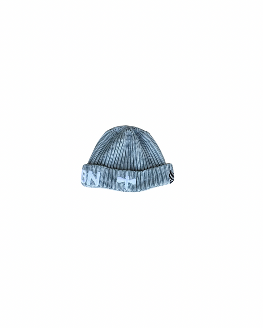 Pewter Grey FBN Knit Logo Toboggan