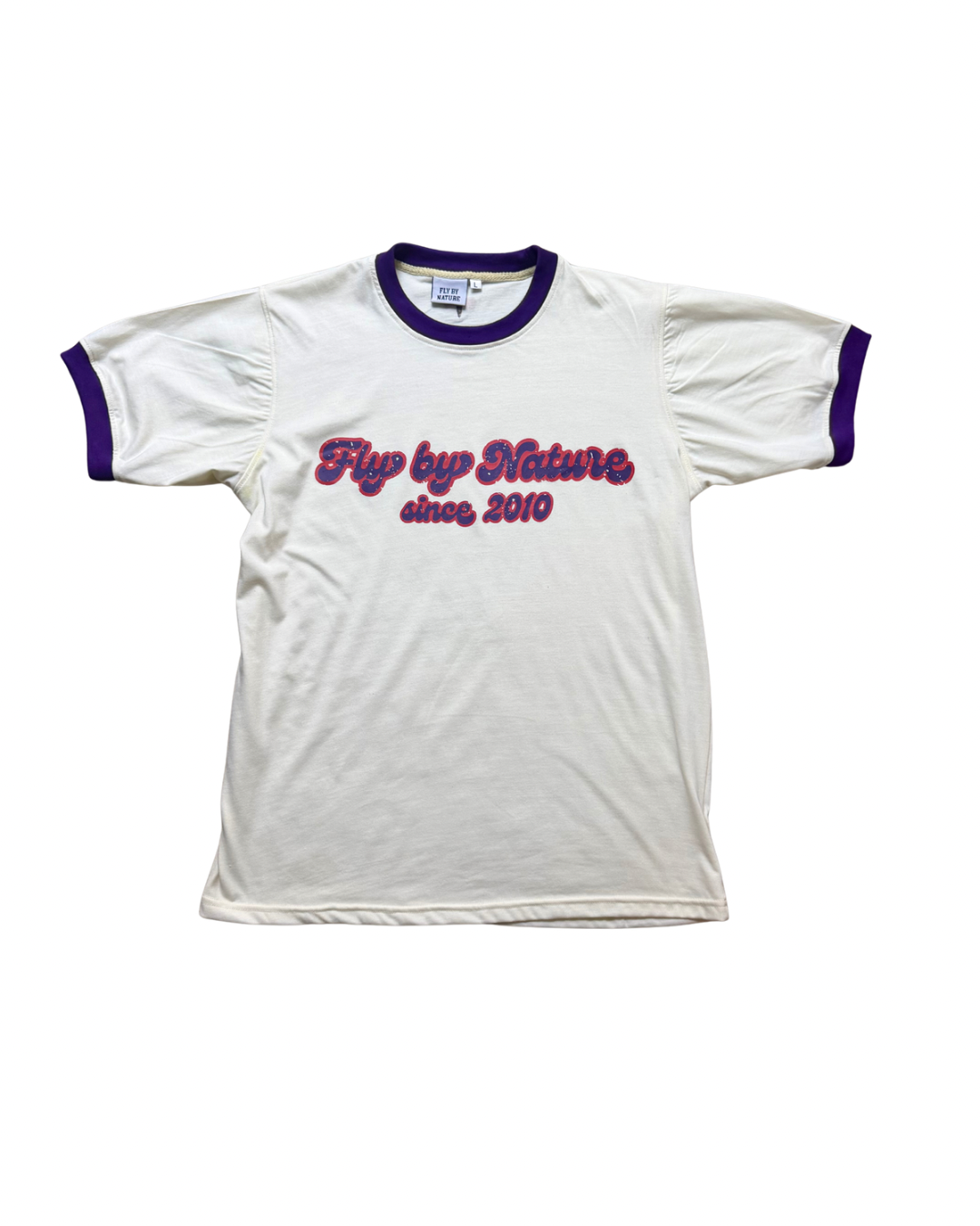 Fly by Nature Retro Ringer Tee Sunset Retro